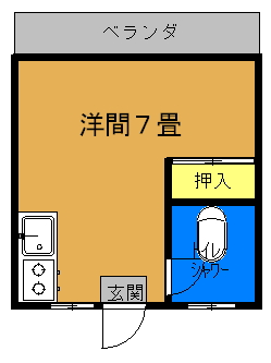 琉大東荘間取り図